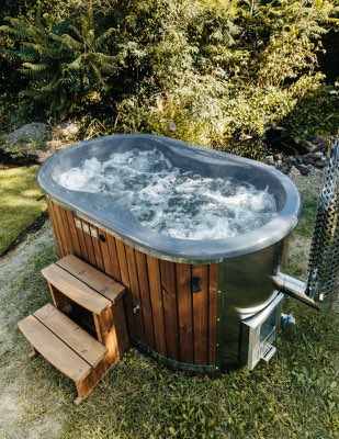 De Ofuro Duo, een ovale hottub voor twee personen